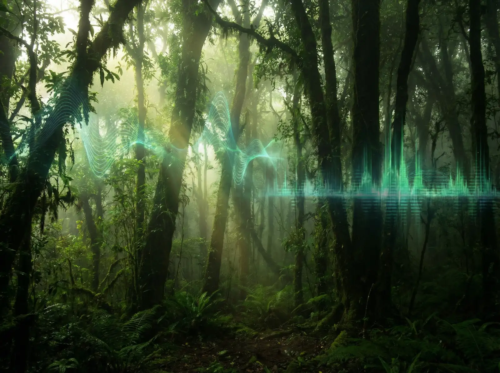 热带雨林自然环境声采集素材