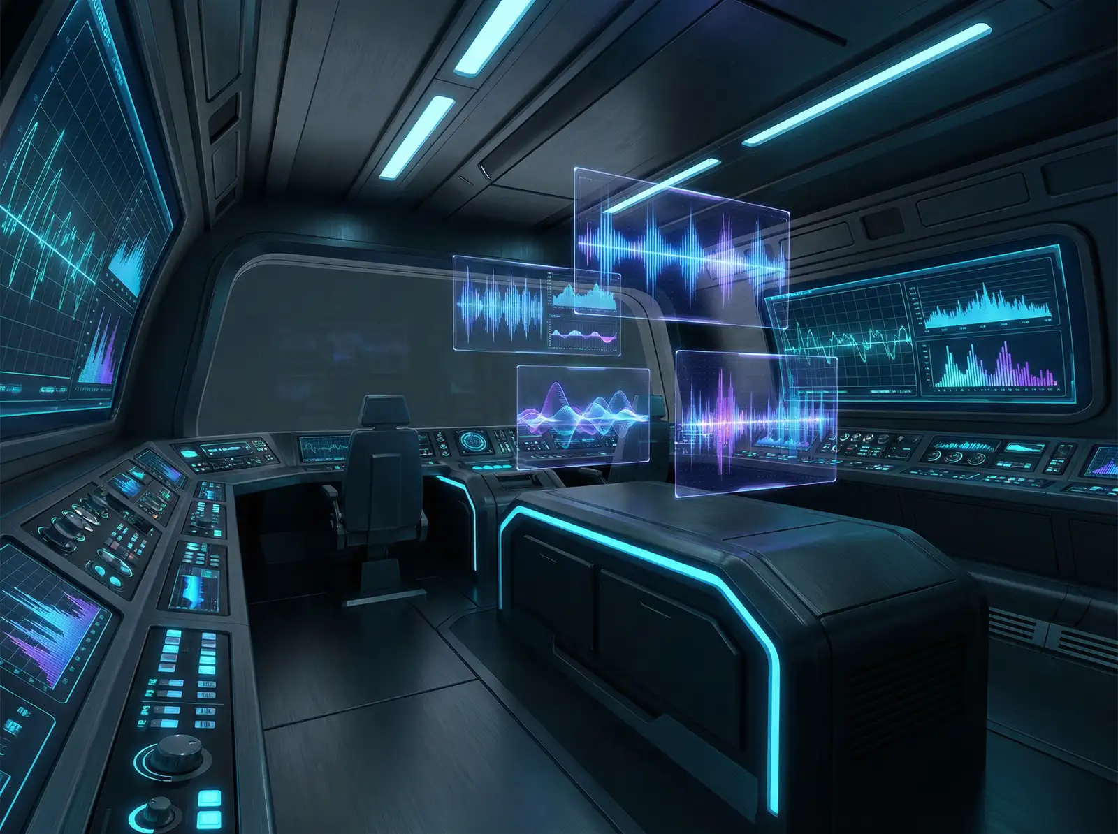 科幻太空站音效场景探索